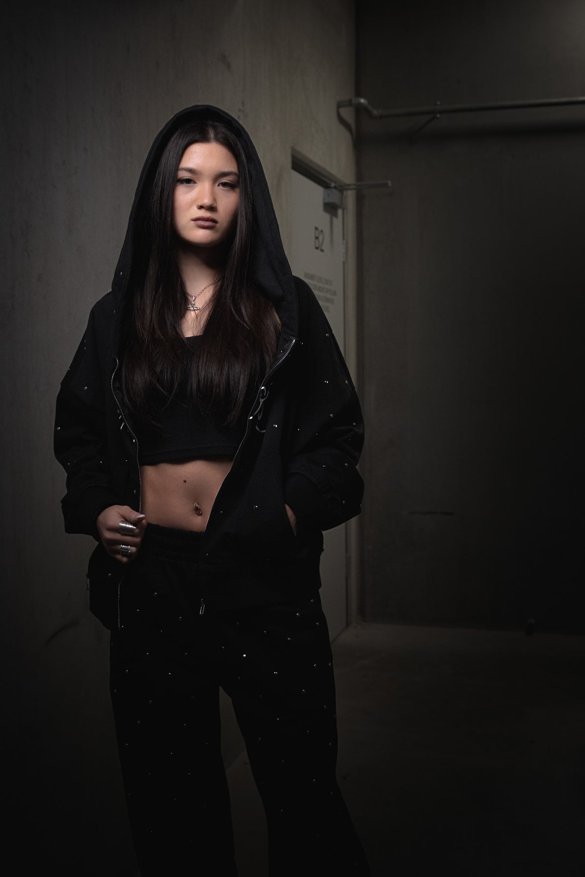 Glint Zip Up