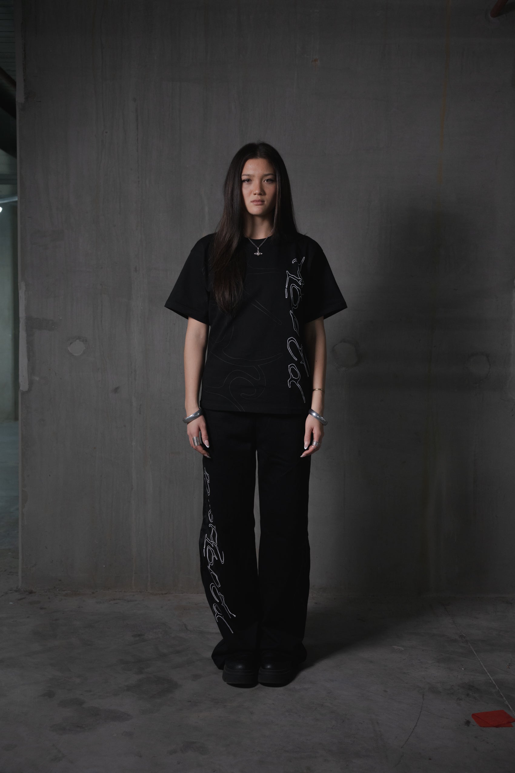 Black Wound Tee