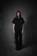 Black Flow Sweatpants