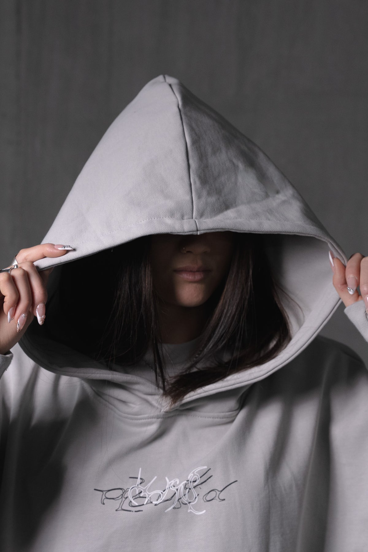 Grey Narsil Hoodie