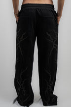 Black Flow Sweatpants