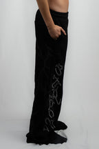 Black Flow Sweatpants