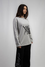 Grey Crucifix Longsleeve