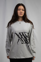 Grey Crucifix Longsleeve