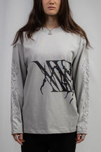 Grey Crucifix Longsleeve