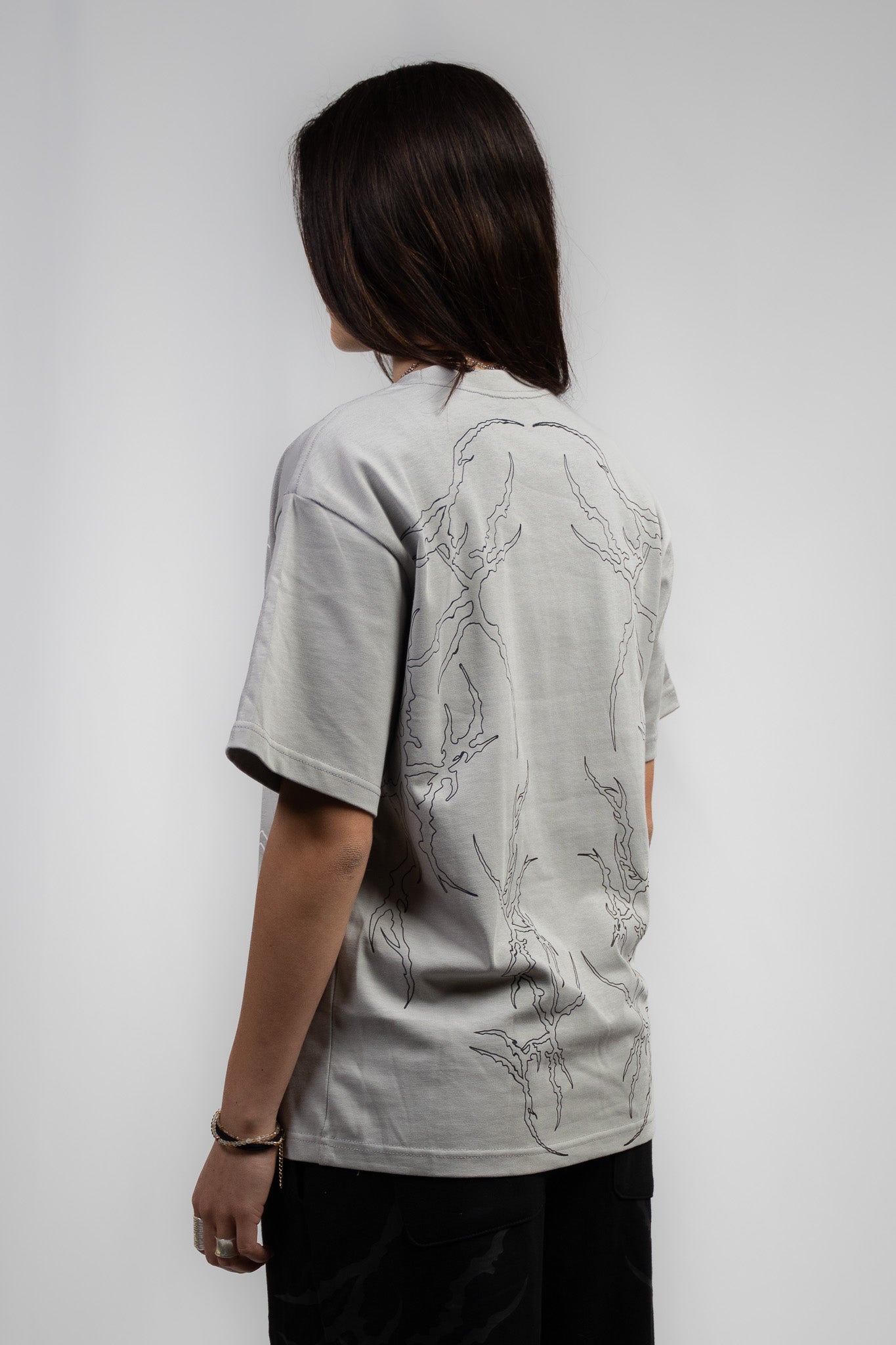 Grey Wound Tee