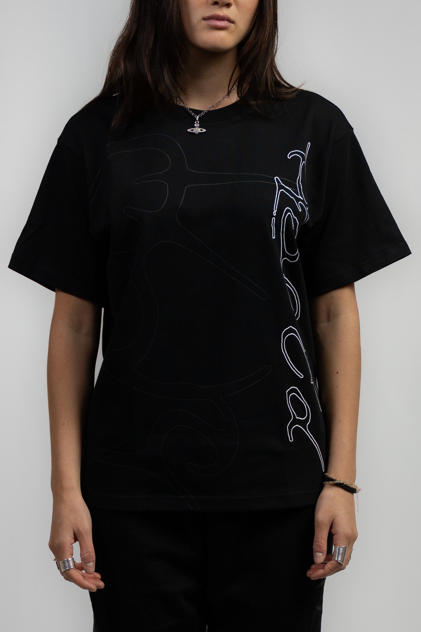 Black Wound Tee