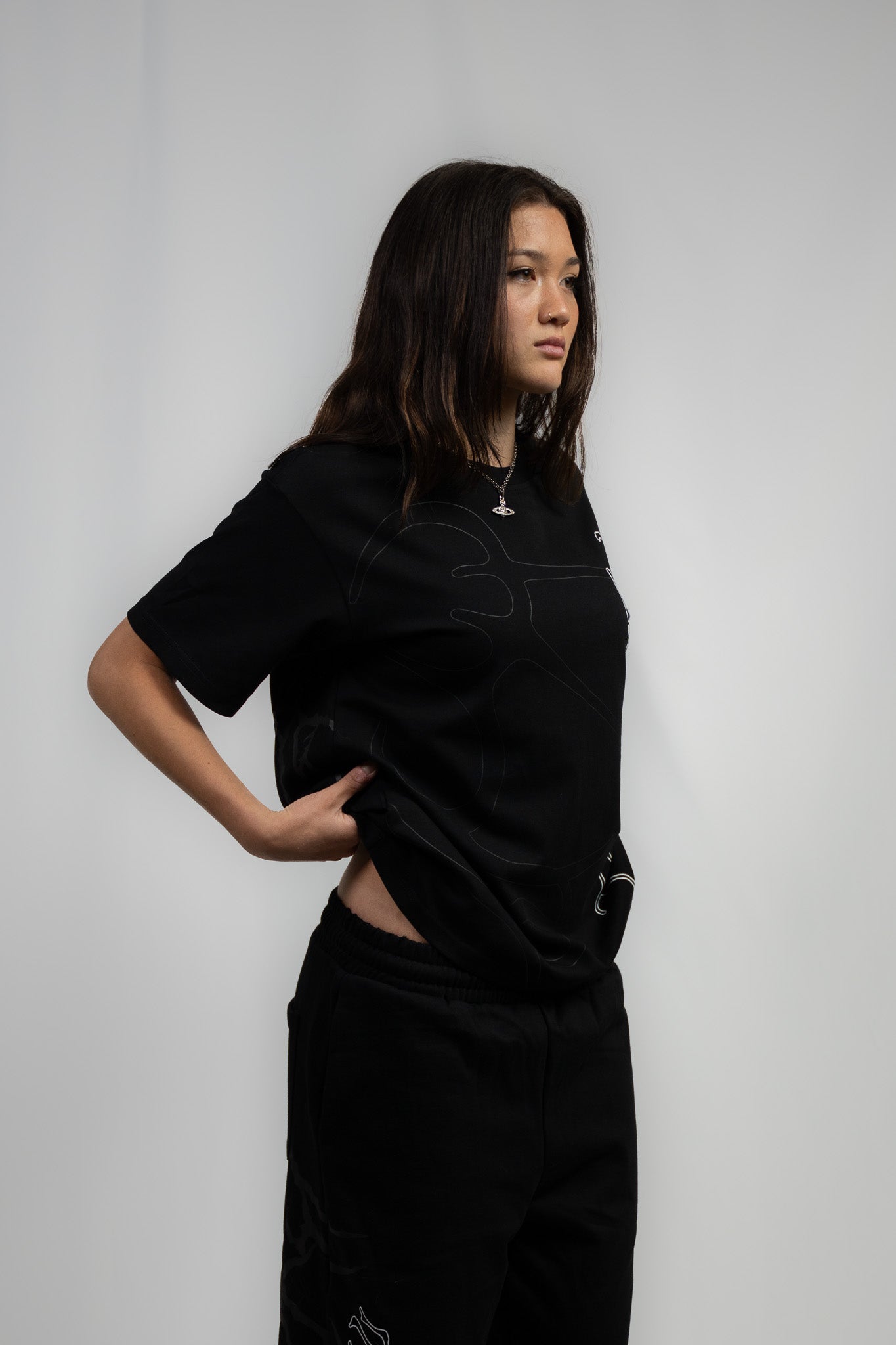 Black Wound Tee