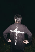 Black Crucifix Longsleeve