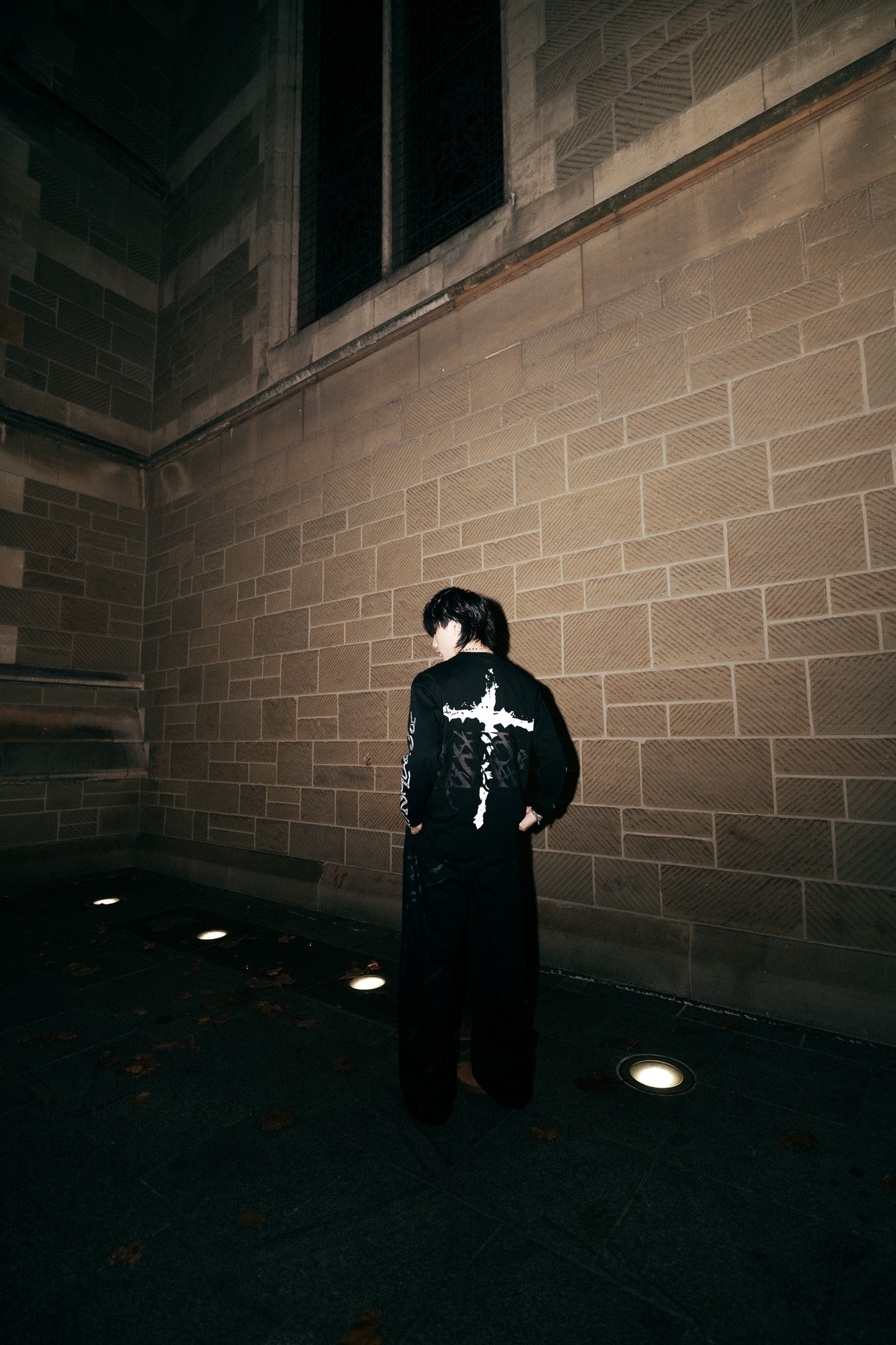 Black Crucifix Longsleeve
