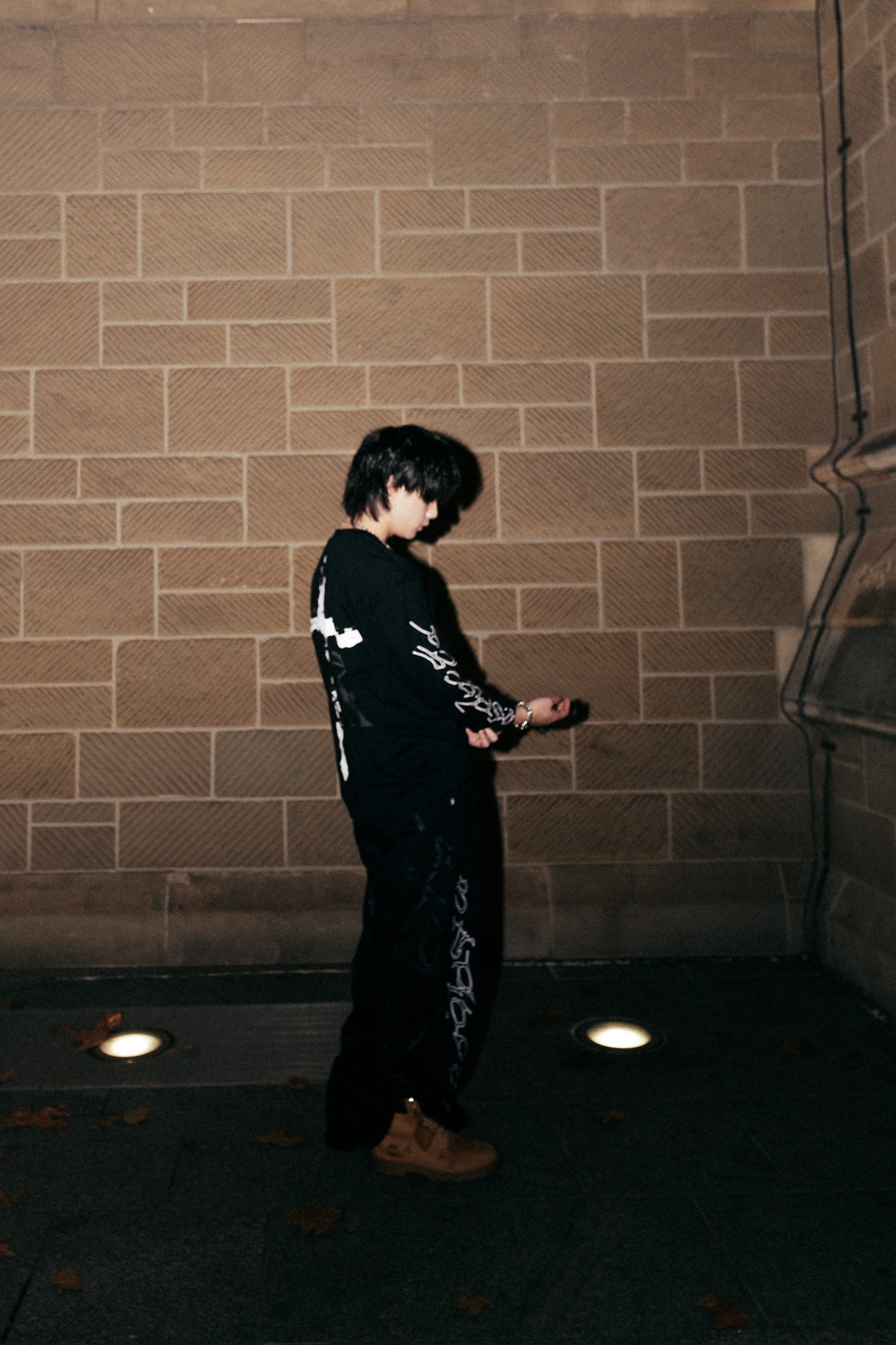 Black Crucifix Longsleeve