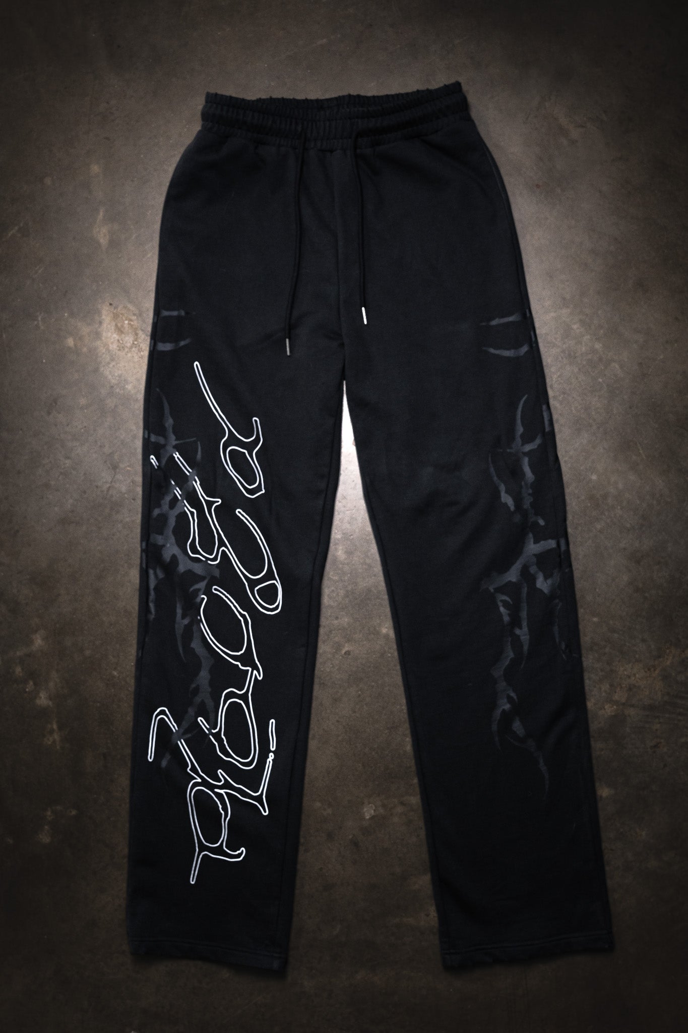 Black Flow Sweatpants