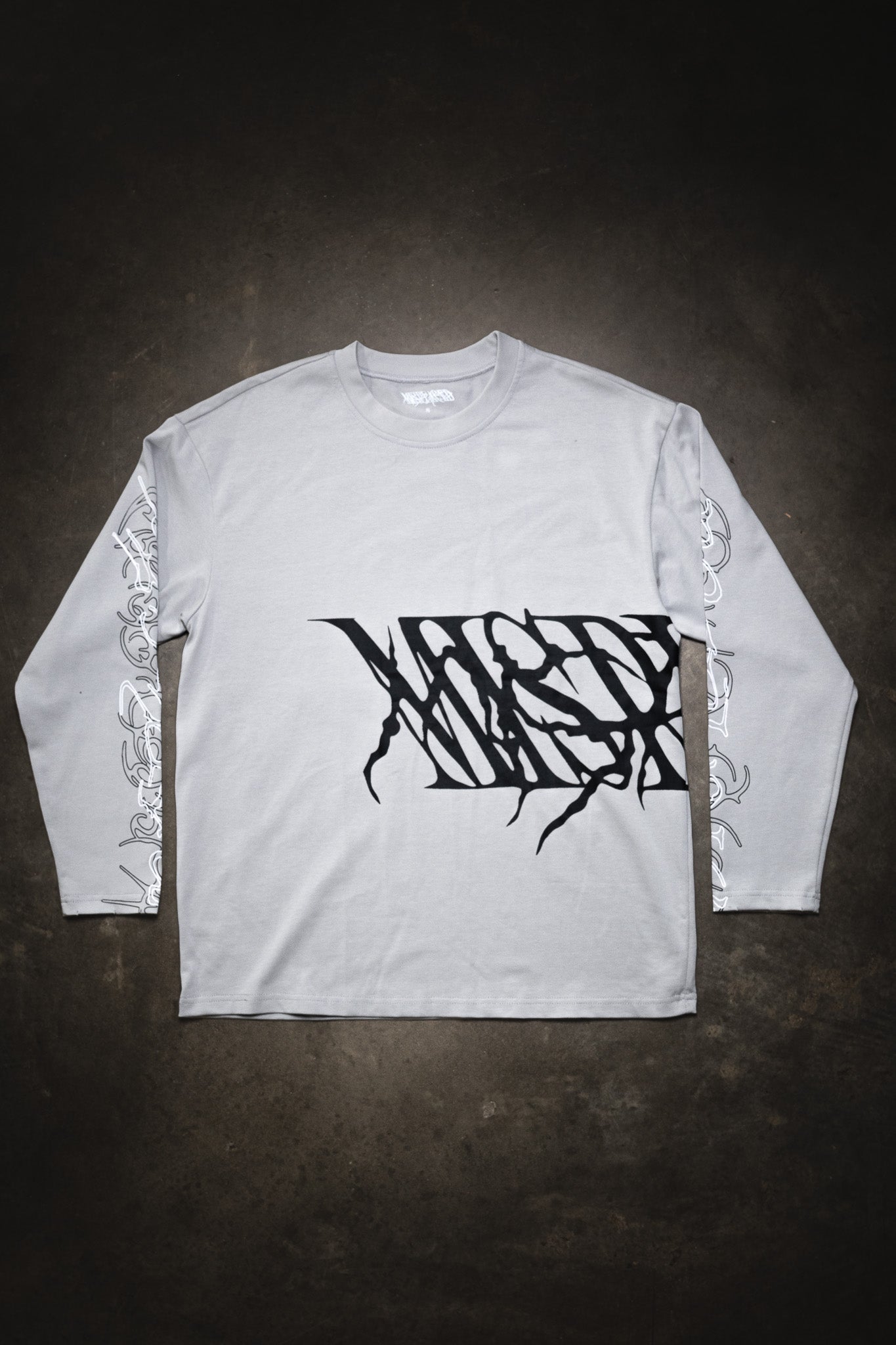 Grey Crucifix Longsleeve