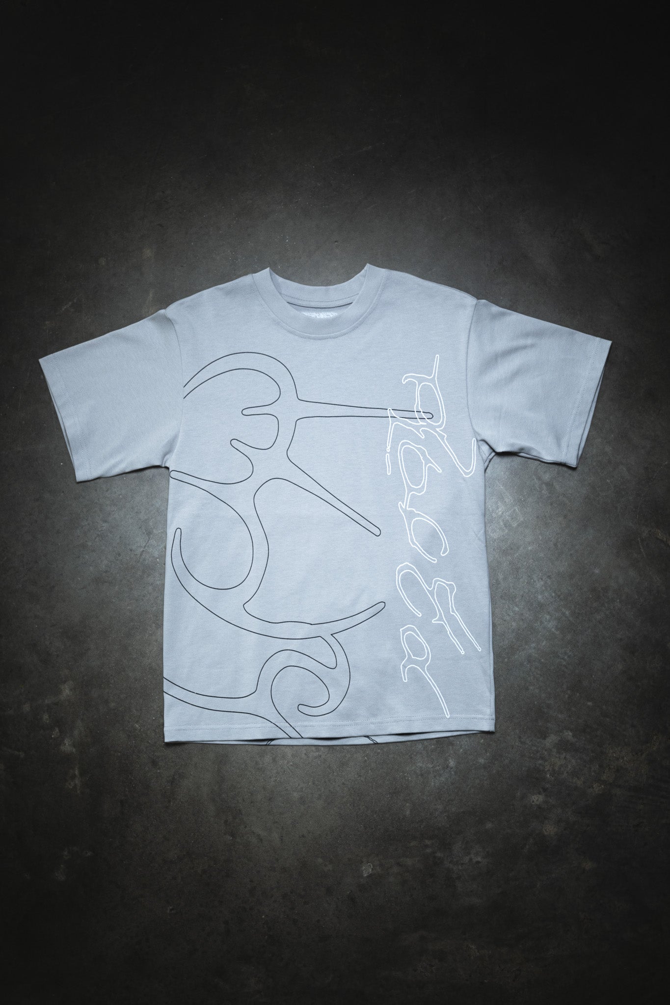 Grey Wound Tee